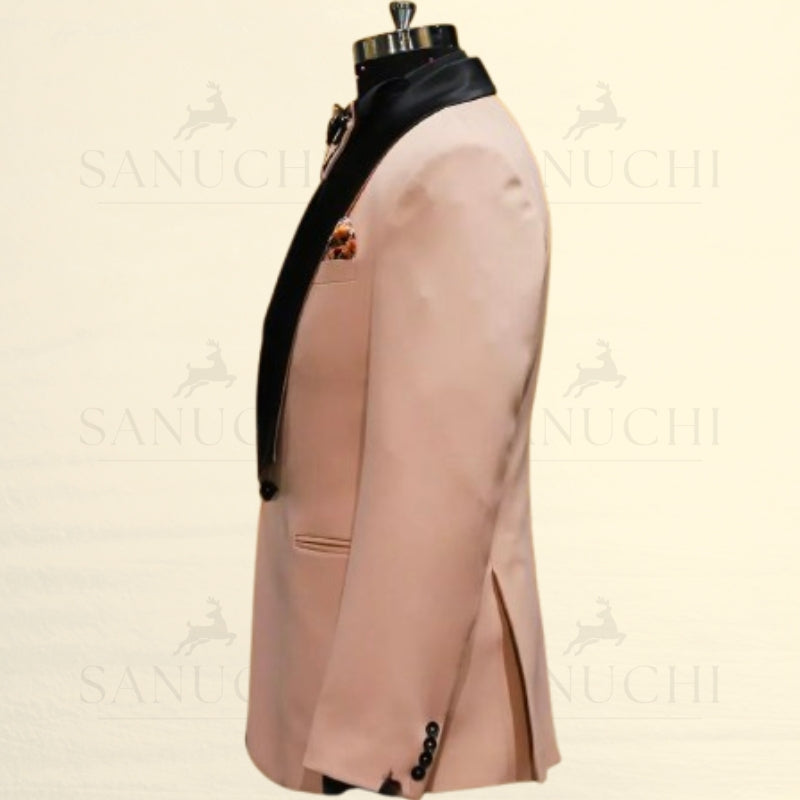 Rose Pink Tuxedo for Men