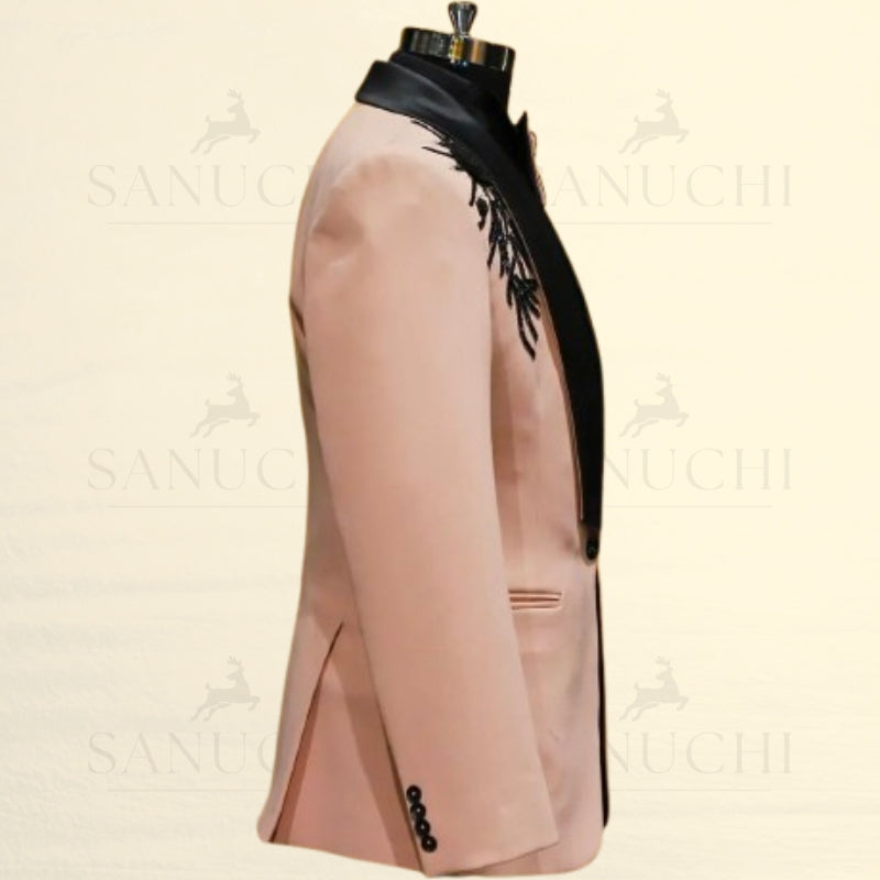 Rose Pink Tuxedo for Men