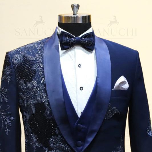 Blue Designer Tuxedo